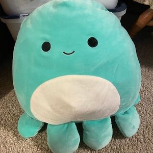 Squishmallow Kellytoy | 12” Zobey the Aqua Octopus